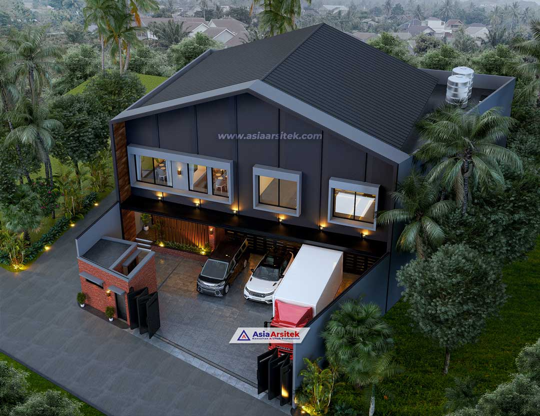 Jasa Arsitek Desain Gudang 2 Lantai di Pondok Aren Tangerang Selatan