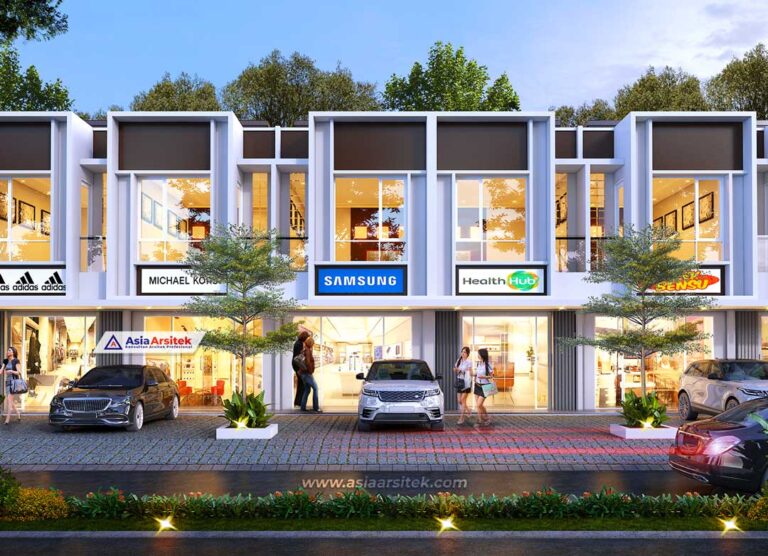 Jasa Arsitek Desain Ruko dan Rukan