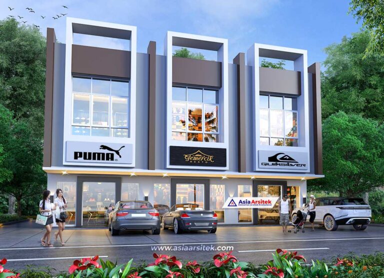 Jasa Arsitek Desain Ruko dan Rukan