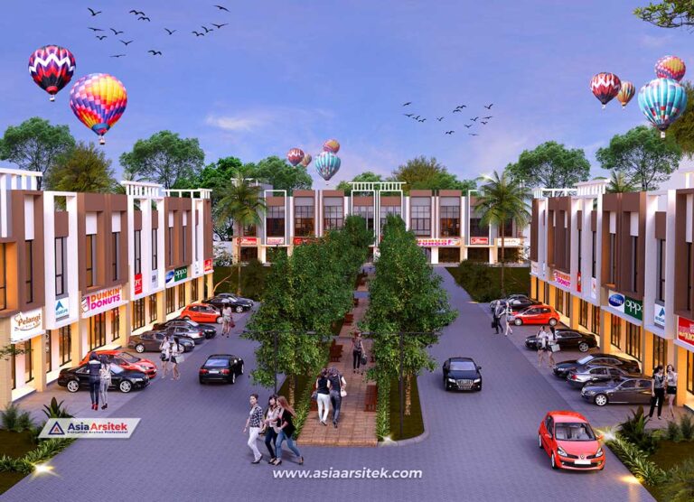 Jasa Arsitek Desain Ruko dan Rukan
