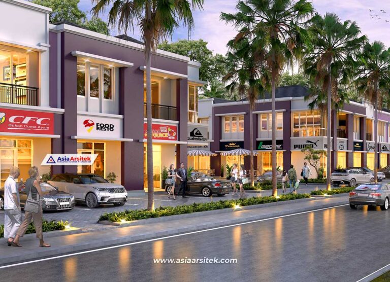 Jasa Arsitek Desain Ruko dan Rukan
