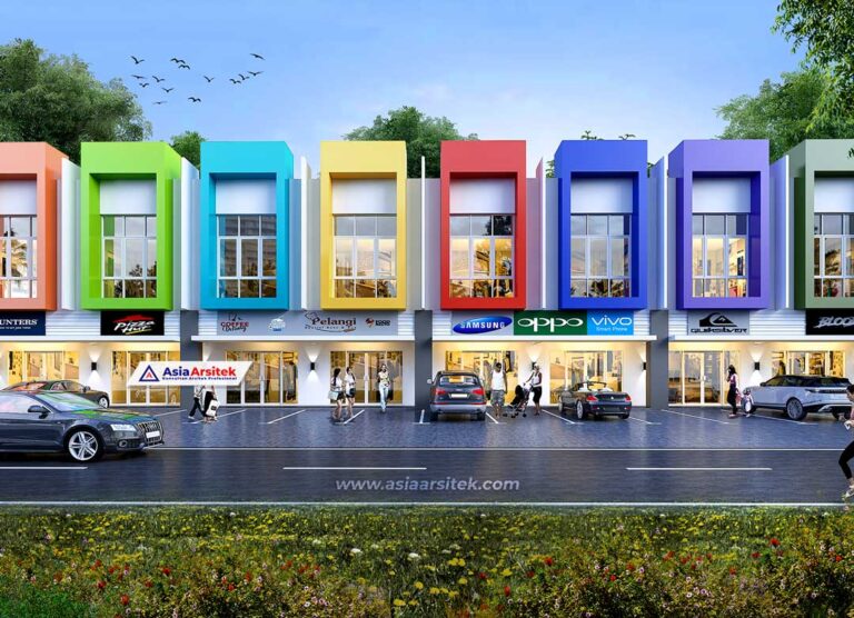 Jasa Arsitek Desain Ruko dan Rukan