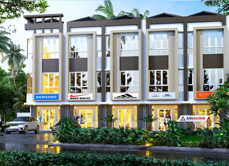 Jasa Arsitek Desain Ruko dan Rukan