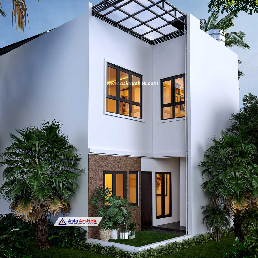 Jasa Arsitek Desain Rumah Minimalis Modern 2 Lantai di Pinang Kota Tangerang
