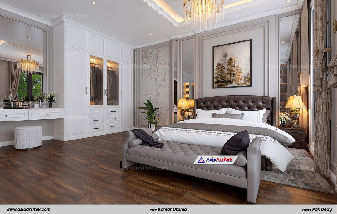 Jasa Arsitek Desain Rumah Tropis Modern 4 Lantai di PIK Jakarta Utara
