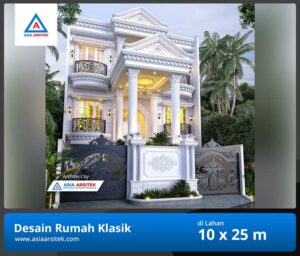 Jasa Arsitek Desain Rumah Klasik 1 Lantai di Singkawang Kalimantan Barat