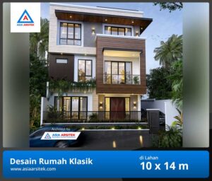 Jasa Arsitek Desain Rumah Klasik 1 Lantai di Singkawang Kalimantan Barat