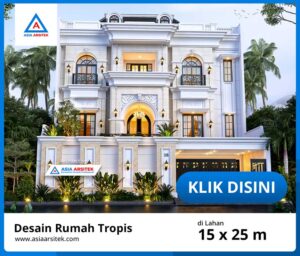 Jasa Arsitek Desain Rumah Mewah Klasik 2 Lantai di Tanjung Priok Jakarta Utara