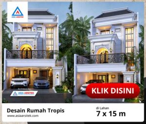 Jasa Arsitek Desain Rumah Klasik 3 Lantai di Cibubur