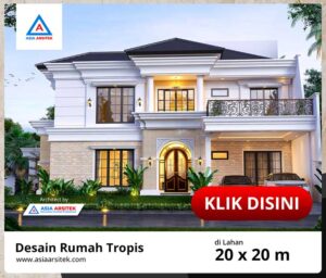 Jasa Arsitek Desain Rumah Klasik 3 Lantai di Cibubur