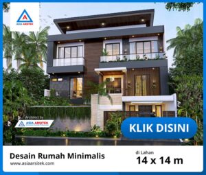 Jasa Arsitek Desain Rumah Tropis Modern 3 Lantai di PIK Jakarta Utara