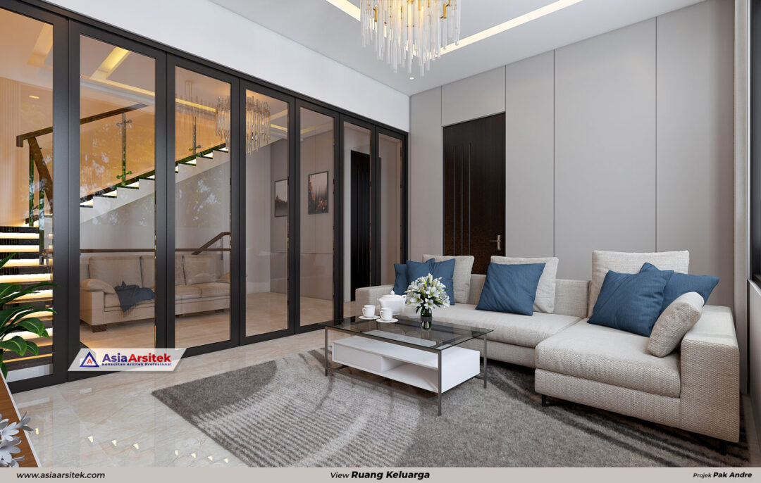 Jasa Arsitek Desain Rumah Minimalis Modern 4 Lantai di Karang Tengah Tangerang