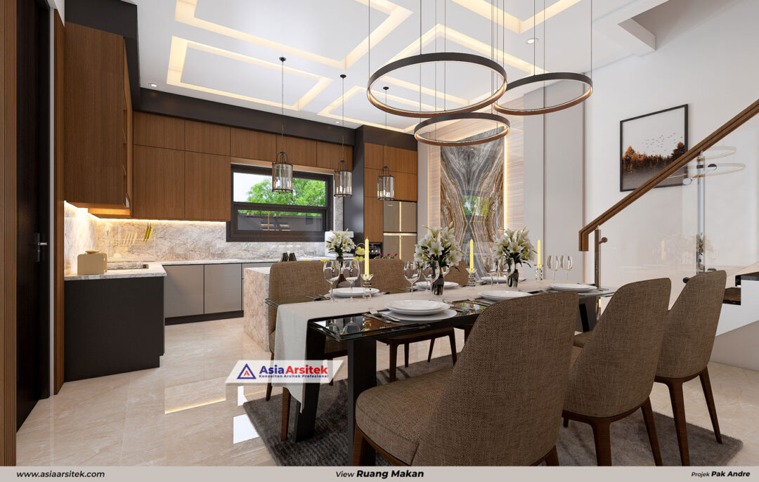 Jasa Arsitek Desain Rumah Minimalis Modern 4 Lantai di Karang Tengah Tangerang