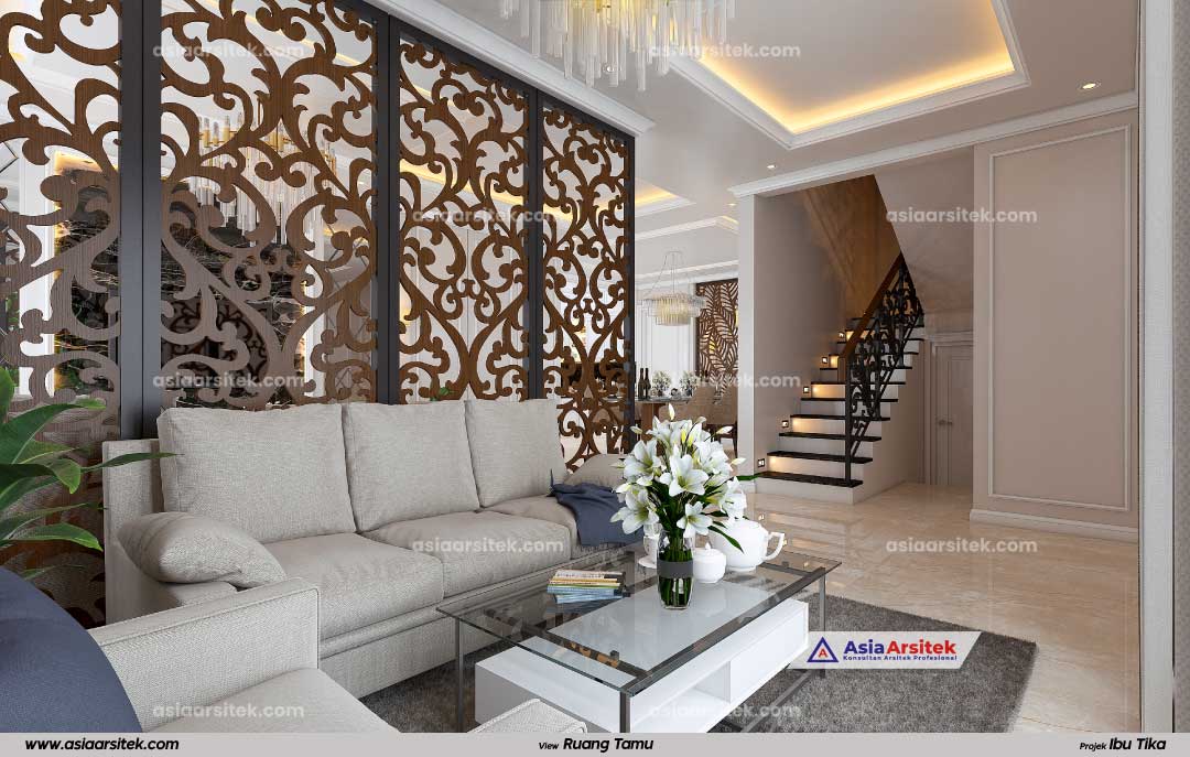 Jasa Arsitek Desain Rumah Tropis Modern 2 Lantai di Cikarang Timur Bekasi