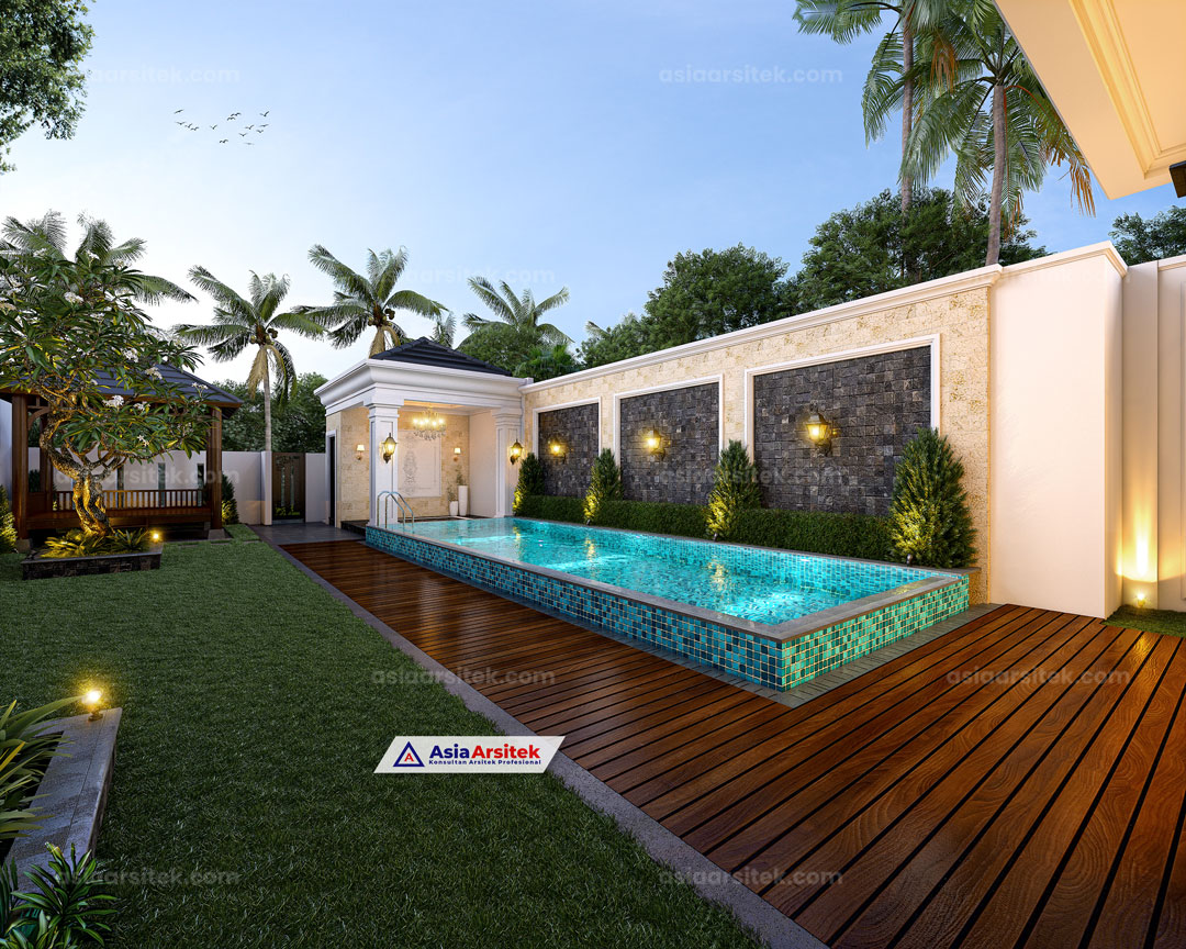 Jasa Arsitek Desain Rumah Tropis Modern 2 Lantai di Cakung Jakarta Timur