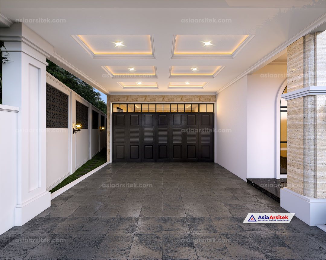 Jasa Arsitek Desain Rumah Tropis Modern 2 Lantai di Cakung Jakarta Timur