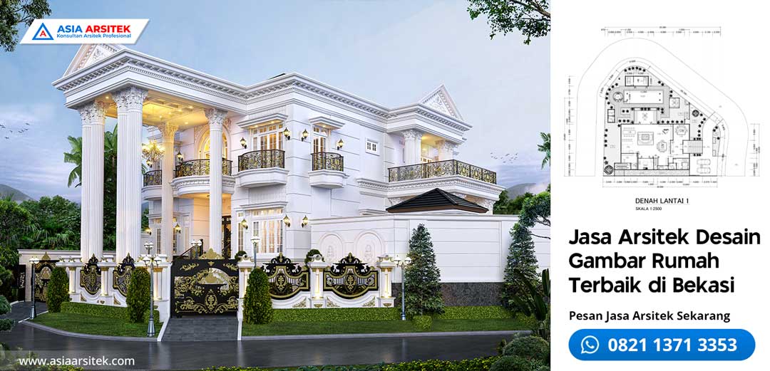 Jasa Arsitek Desain Gambar Rumah Bekasi Asia Arsitek