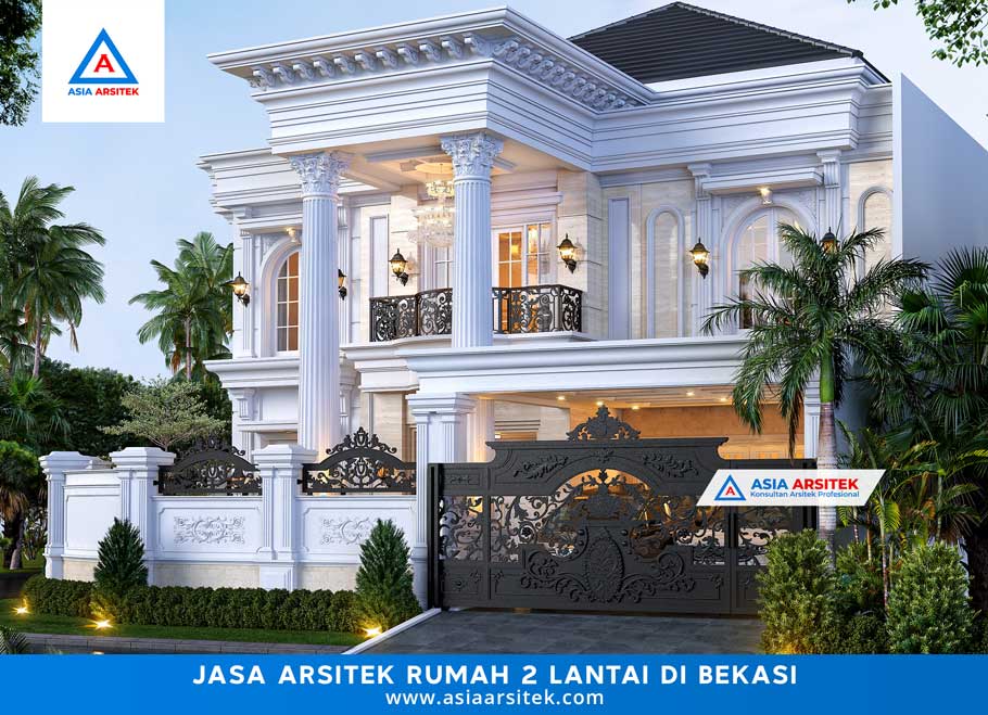 Jasa Arsitek Desain Rumah 2 Lantai di Bekasi