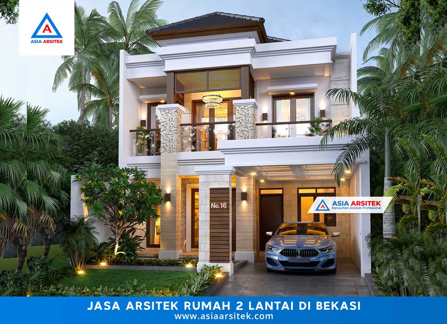 Jasa Arsitek Desain Rumah 2 Lantai di Bekasi