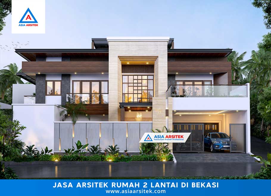 Jasa Arsitek Desain Rumah 2 Lantai di Bekasi