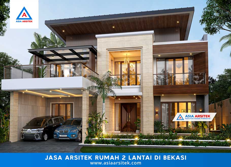 Jasa Arsitek Desain Rumah 2 Lantai di Bekasi