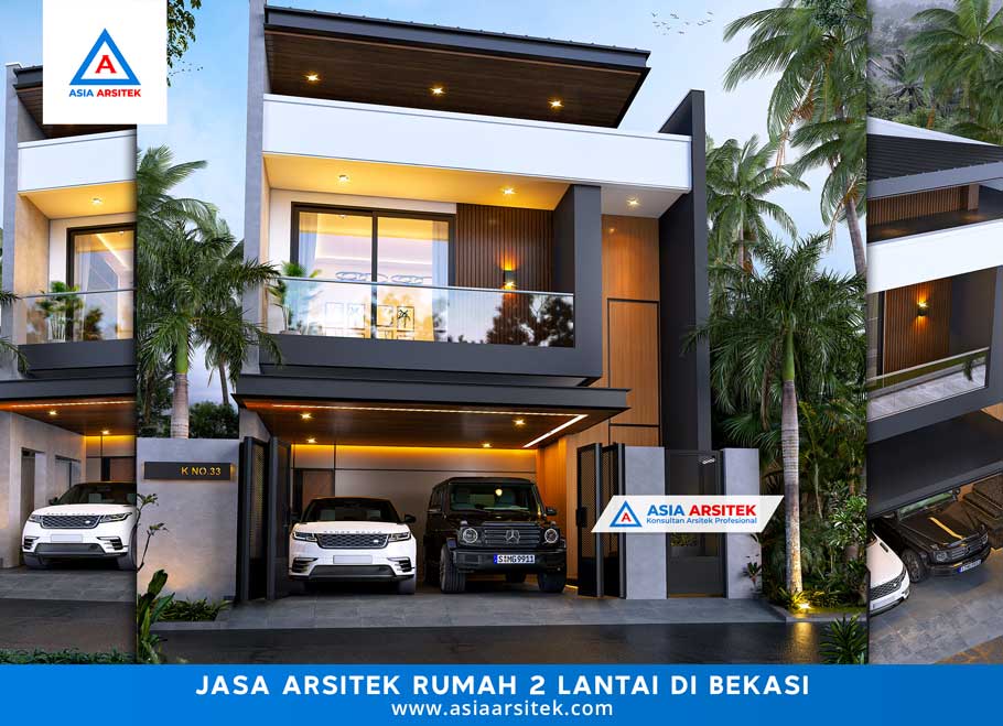 Jasa Arsitek Desain Rumah 2 Lantai di Bekasi