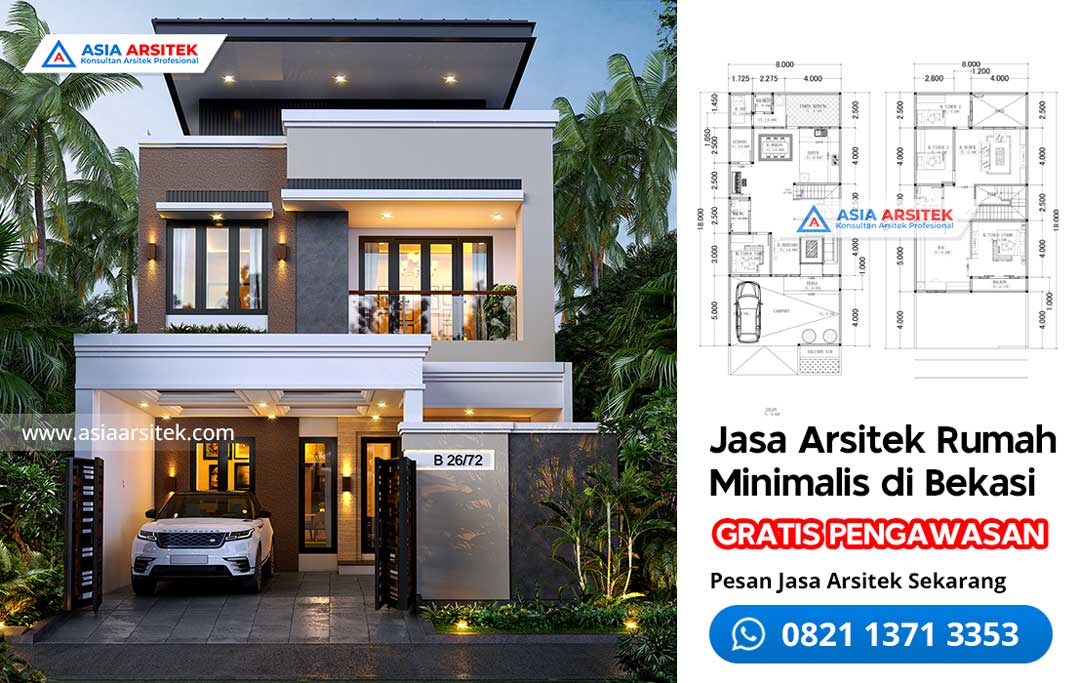 Jasa Arsitek Desain Rumah Minimalis di Bekasi
