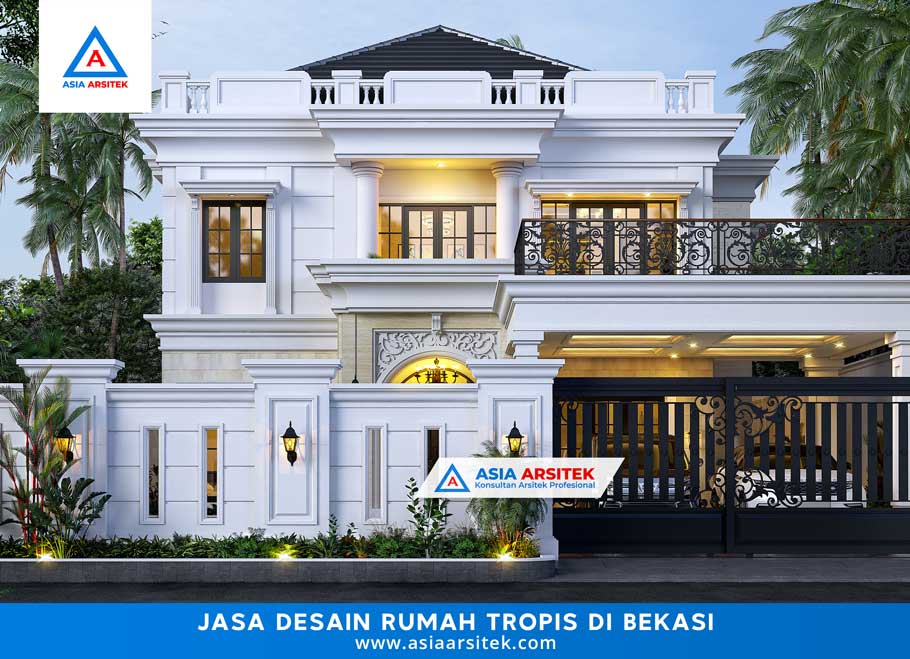 Jasa Arsitek Desain Rumah Tropis di Bekasi
