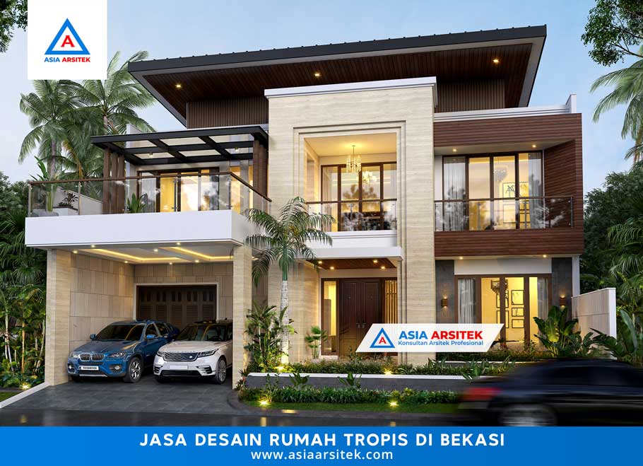 Jasa Arsitek Desain Rumah Tropis di Bekasi