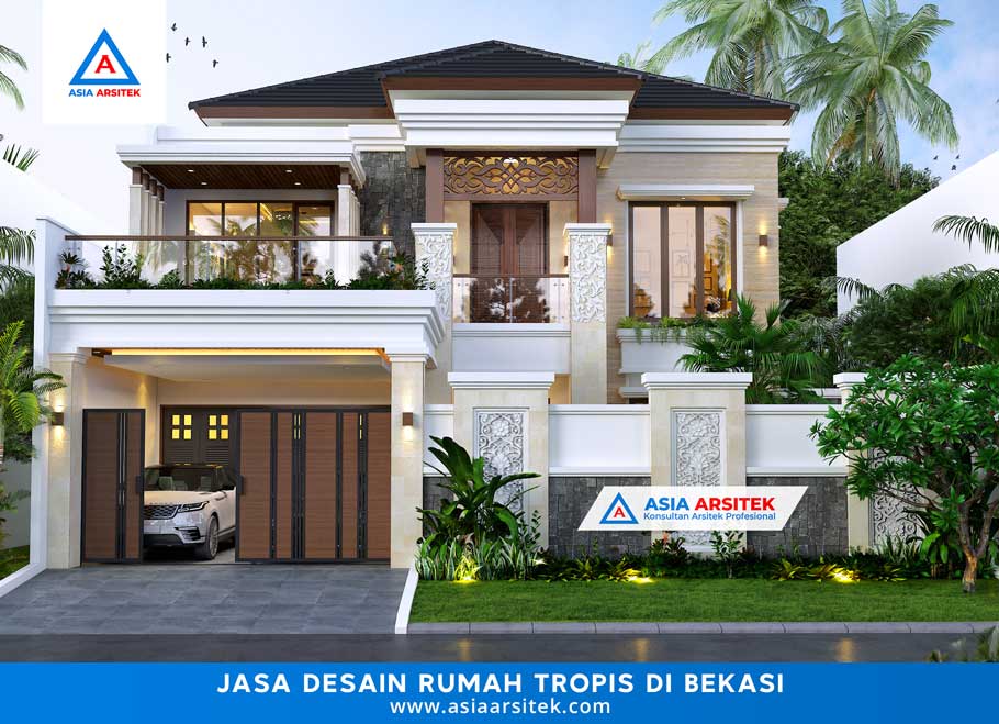 Jasa Arsitek Desain Rumah Tropis di Bekasi