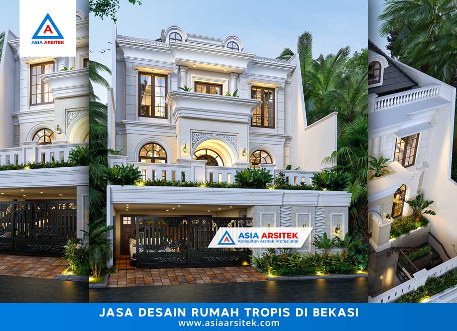 Jasa Arsitek Desain Rumah Tropis di Bekasi