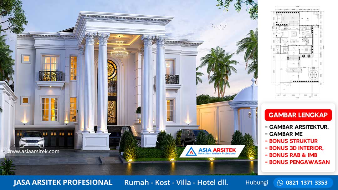 Jasa Arsitek Desain Rumah di Thamrin Sudirman Jakarta