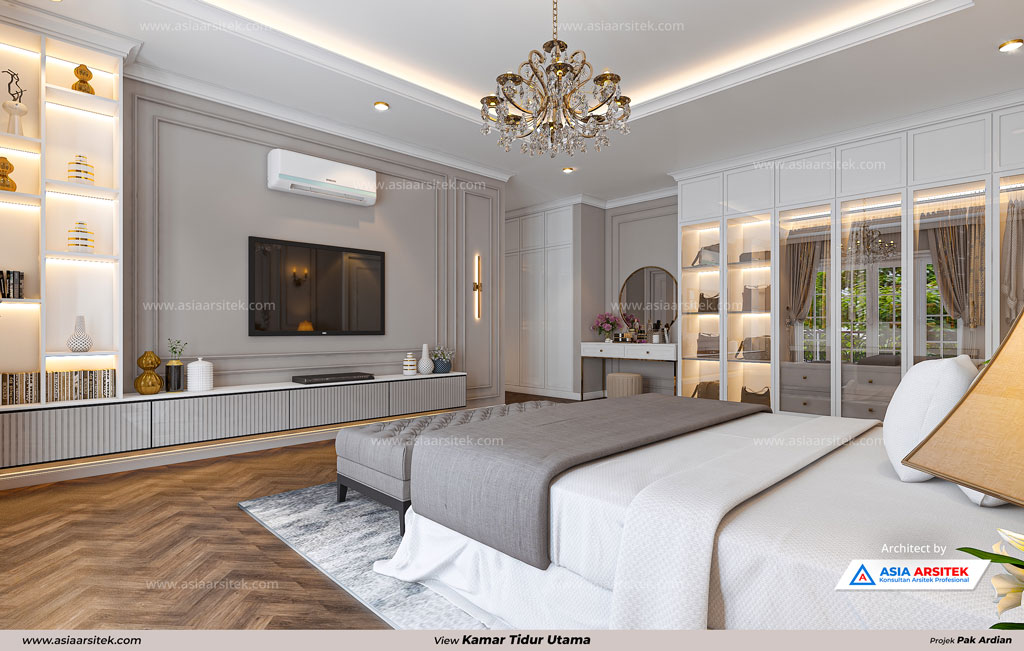 Jasa Arsitek Desain Rumah Tropis 2 Lantai di Sawangan Depok