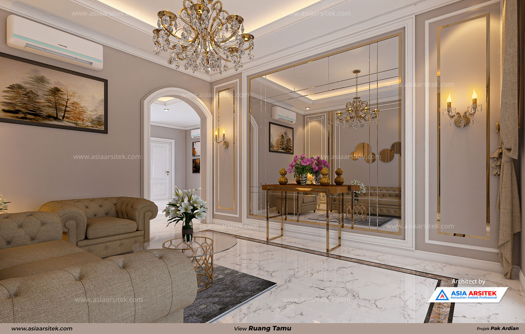 Jasa Arsitek Desain Rumah Tropis 2 Lantai di Sawangan Depok