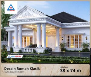 Jasa Arsitek Desain Rumah Klasik 4 Lantai di Cibitung Bekasi
