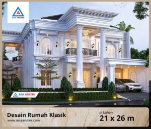 Jasa Arsitek Desain Rumah Klasik 4 Lantai di Cibitung Bekasi