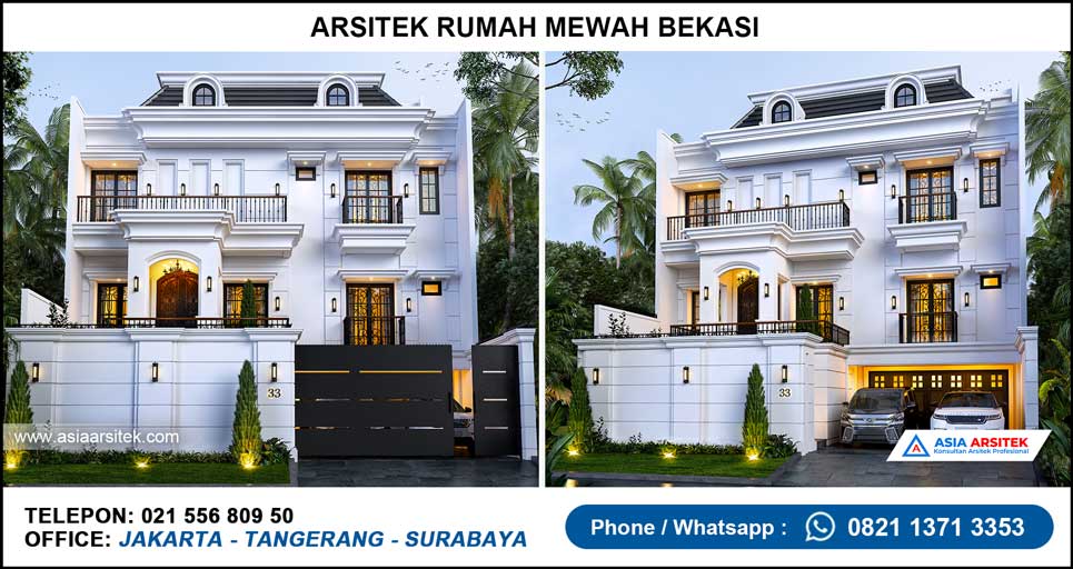 Arsitek Rumah Mewah Bekasi
