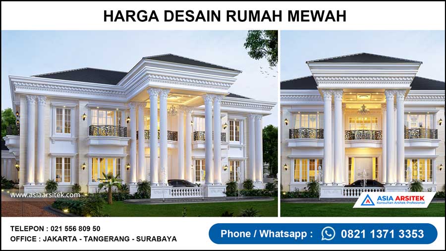 Harga Desain Rumah Mewah
