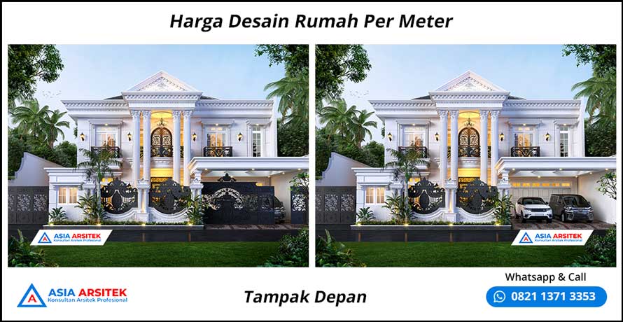 Harga Desain Rumah Per Meter
