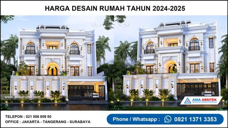 Harga Desain Rumah Tahun 2024