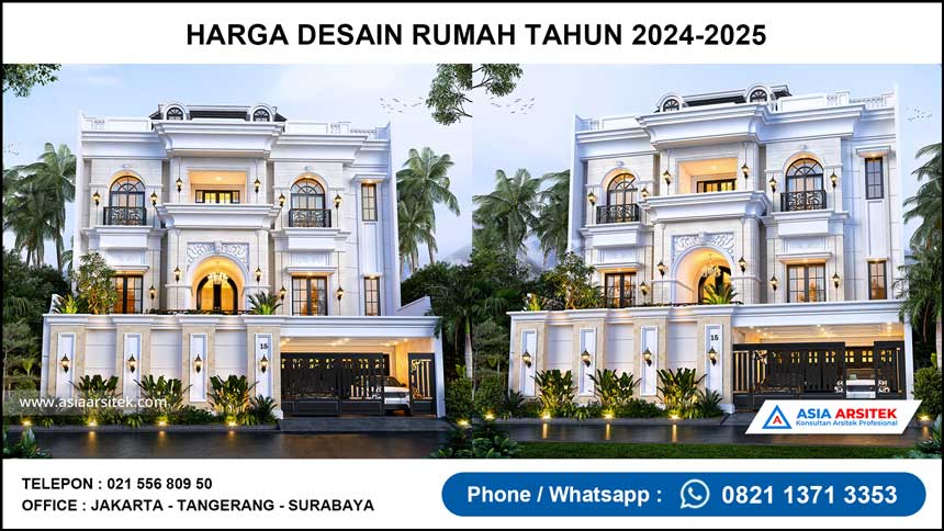 Harga Desain Rumah Tahun 2024