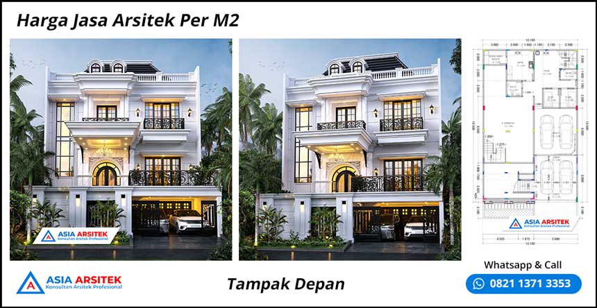 Harga Jasa Arsitek Per M2