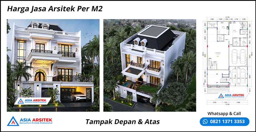 Harga Jasa Arsitek Per M2