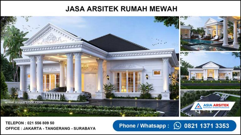 Jasa Arsitek Rumah Mewah