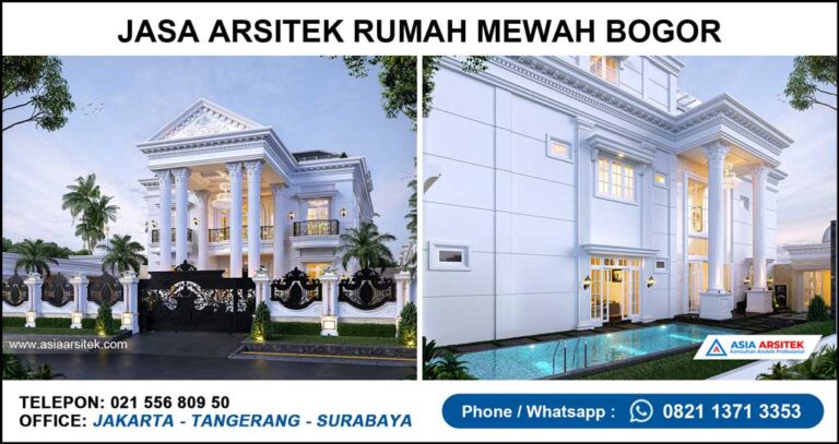 Jasa Arsitek Rumah Mewah Bogor