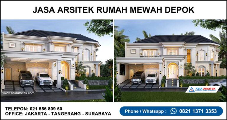 Jasa Arsitek Rumah Mewah Depok