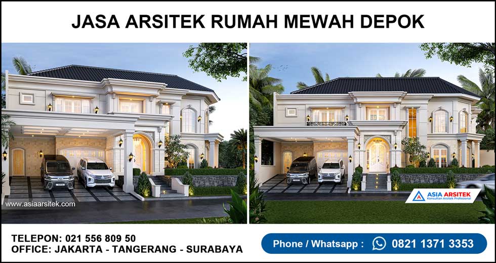 Jasa Arsitek Rumah Mewah Depok