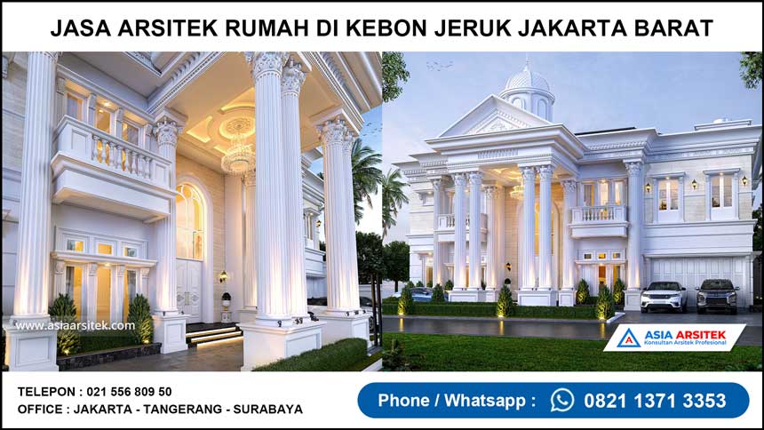 Jasa Arsitek Rumah di Kebon Jeruk Jakarta barat