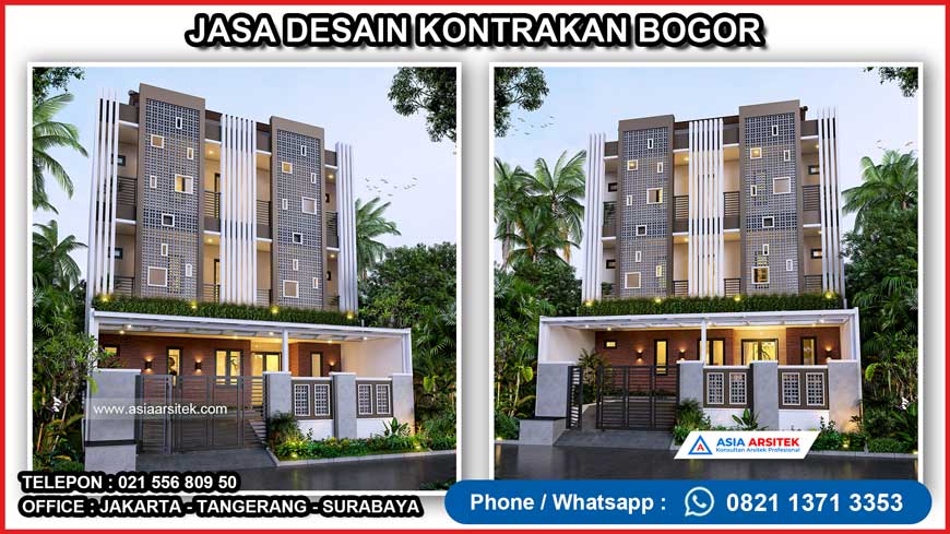 Jasa Desain Kontrakan Bogor