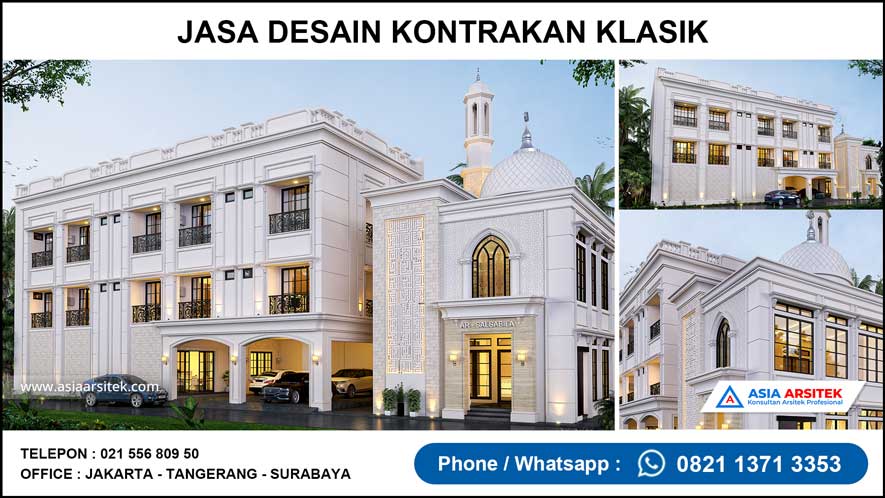 Jasa Desain Kontrakan Klasik